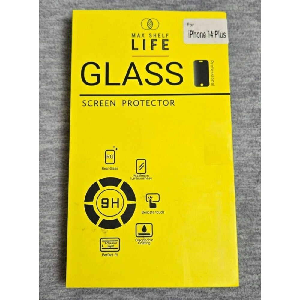 Max Shelf Life Glass Screen Protector iPhone 14 Plus NIB